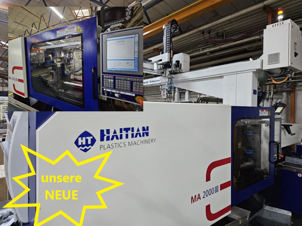 Spritzgussmaschine bei AMCO Plast